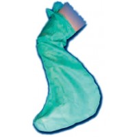 Nőgyógyászati lábzsák (zöld nem szőtt textil)